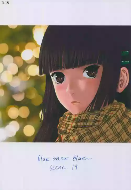 blue snow blue scene.19圖