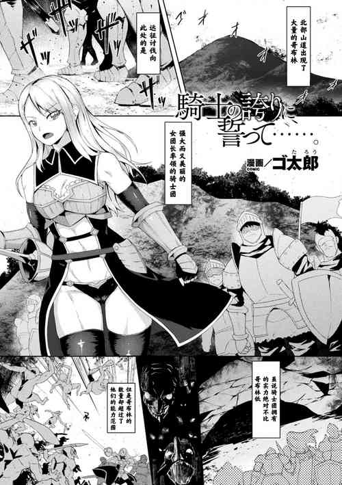 騎士の誇りに誓って……。圖