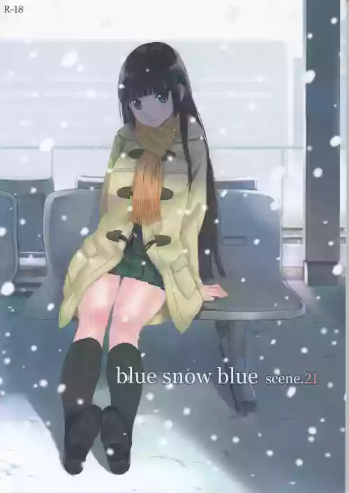 blue snow blue scene.21圖