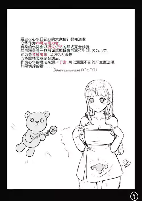 心華去勢日記 Upscale圖