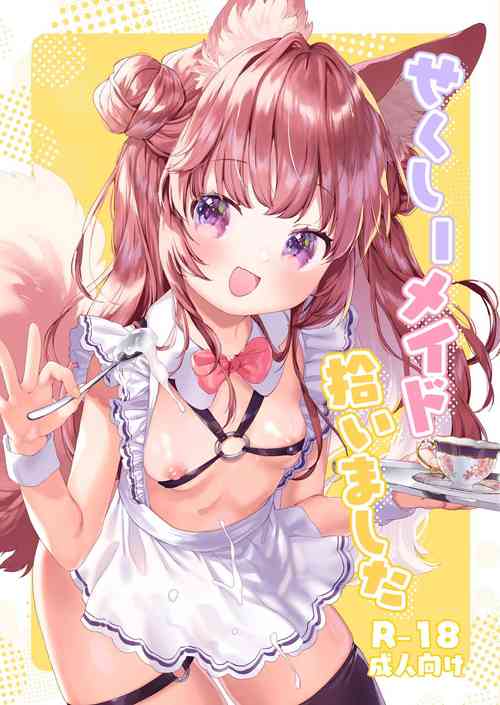 Sexy Maid Hiroimashita | 醉酒、然後撿到獸耳娘女僕圖