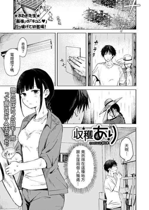 収獲あり圖