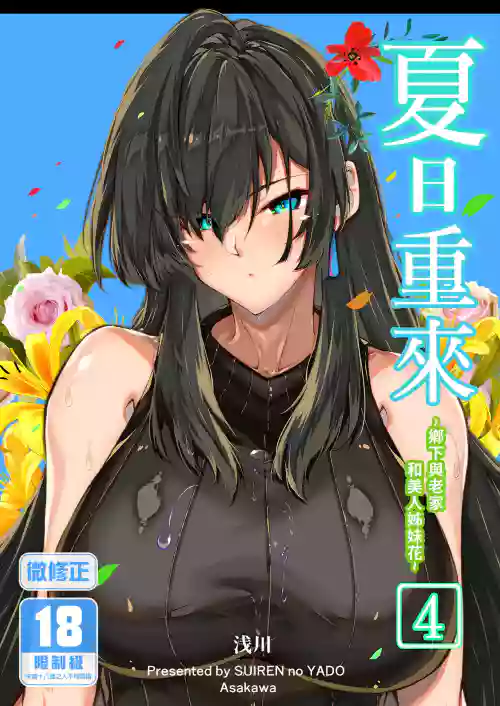 Natsu no Yari Naoshi 4 -Natsu to Inaka to Osananajimi no Haha- | 夏日重来4 封面 - HaSM.cc